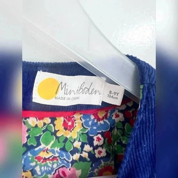 Mini Boden Navy Cord Christmas Party Dress
Starboard Blue Festive LIKE NEW - Picture 6 of 7